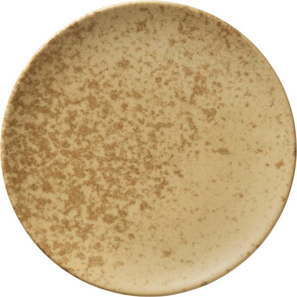 Bauscher, Sandstone Dark Yellow - Teller flach rund coup, 20 cm