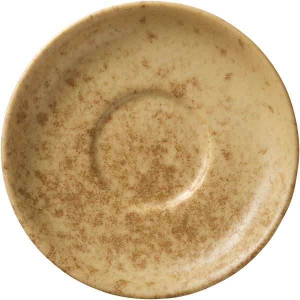 Bauscher, Sandstone Dark Yellow - Untertasse rund, 14 cm