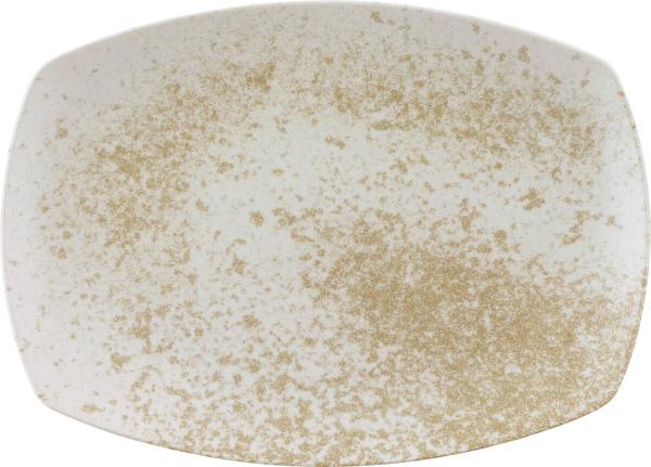 Bauscher, Sandstone Beige - Platte rechteckig coup, 32 x 23 cm