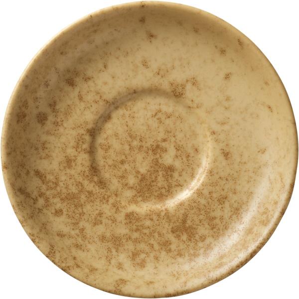 Bauscher, Sandstone Dark Yellow - Untertasse rund, 11 cm