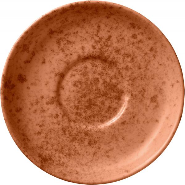 Bauscher, Sandstone Orange - Kombi-Untertasse rund, 16 cm